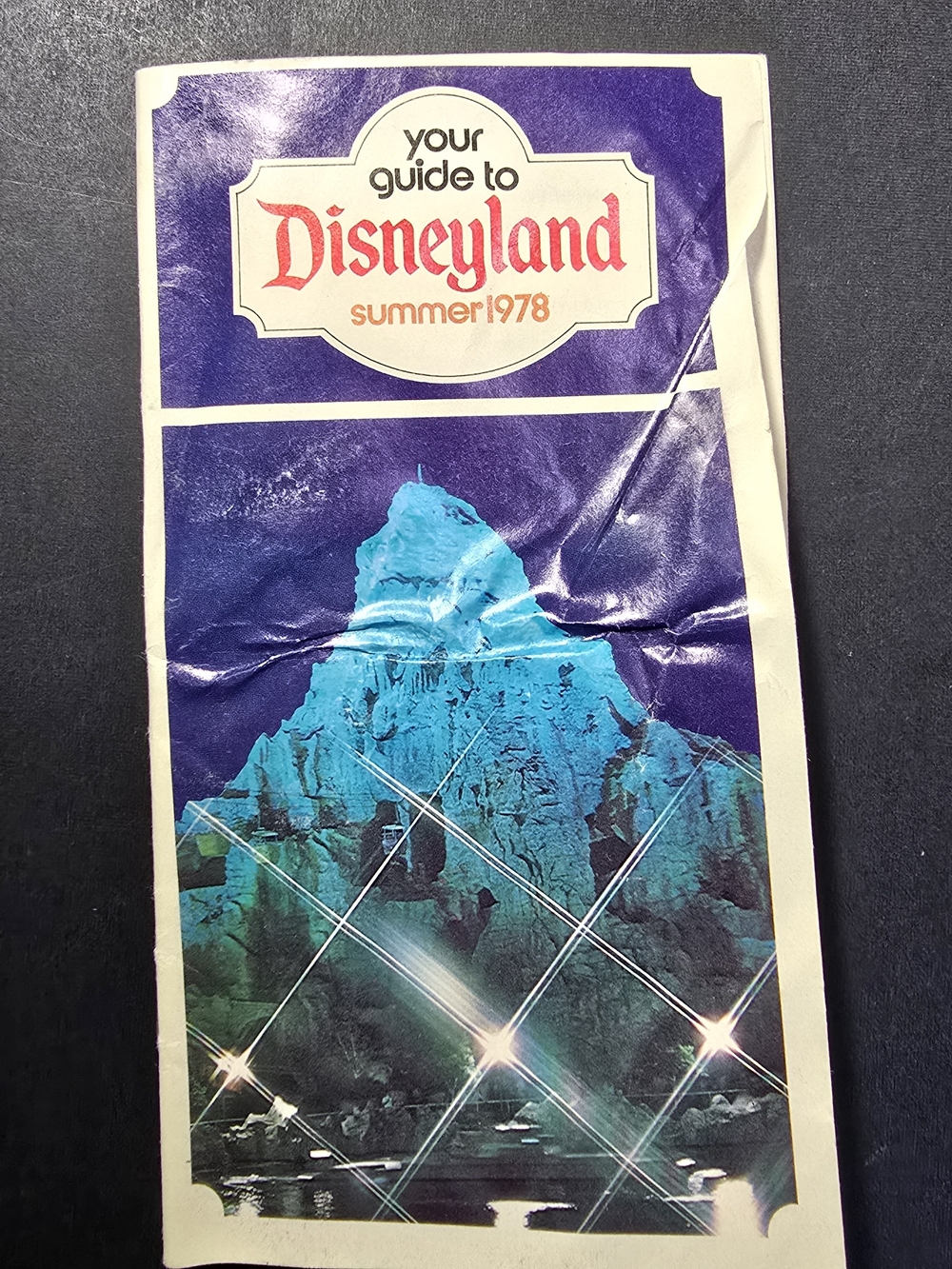 Summer 1978 Disneyland Park Guide with ABCDE Ride Ticket Guide